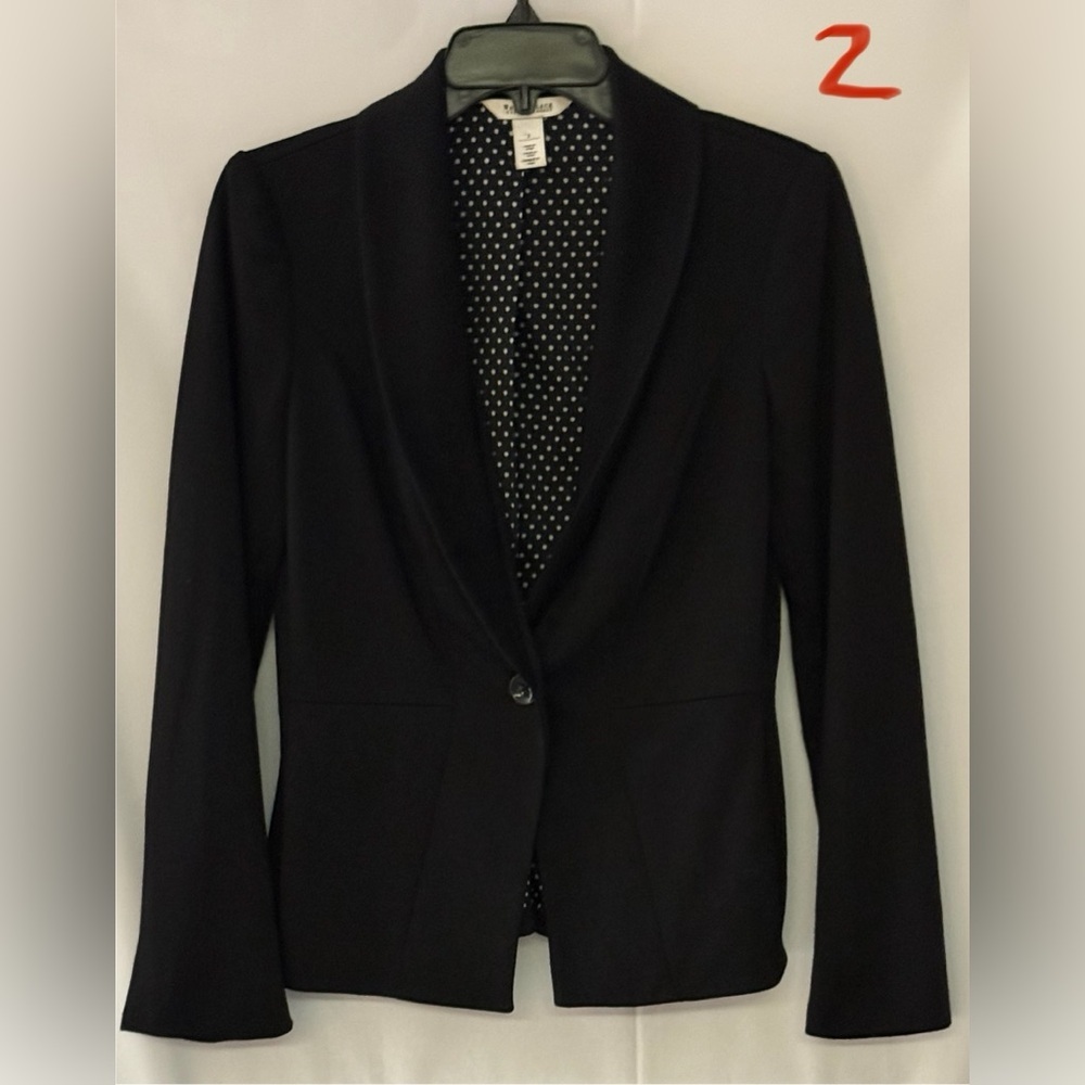 White House Black Market Elegant Black Blazer